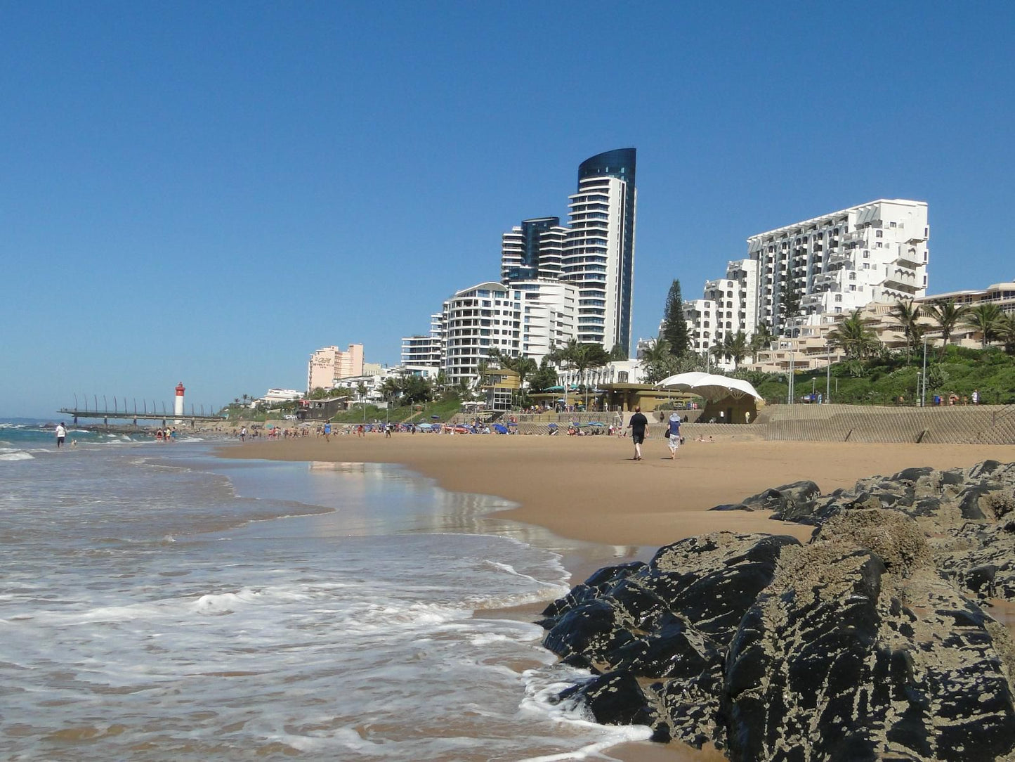 Umbrella Tree House Herrwood Park Umhlanga Kwazulu Natal South Africa Beach, Nature, Sand, Building, Architecture, Palm Tree, Plant, Wood, Skyscraper, City