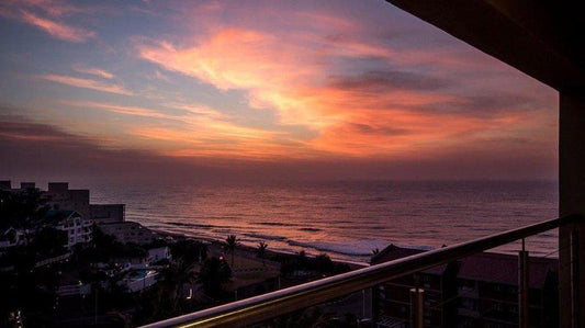 Umdloti Resort 515 Umdloti Beach Durban Kwazulu Natal South Africa Beach, Nature, Sand, Palm Tree, Plant, Wood, Sky, Wave, Waters, Framing, Ocean, Sunset