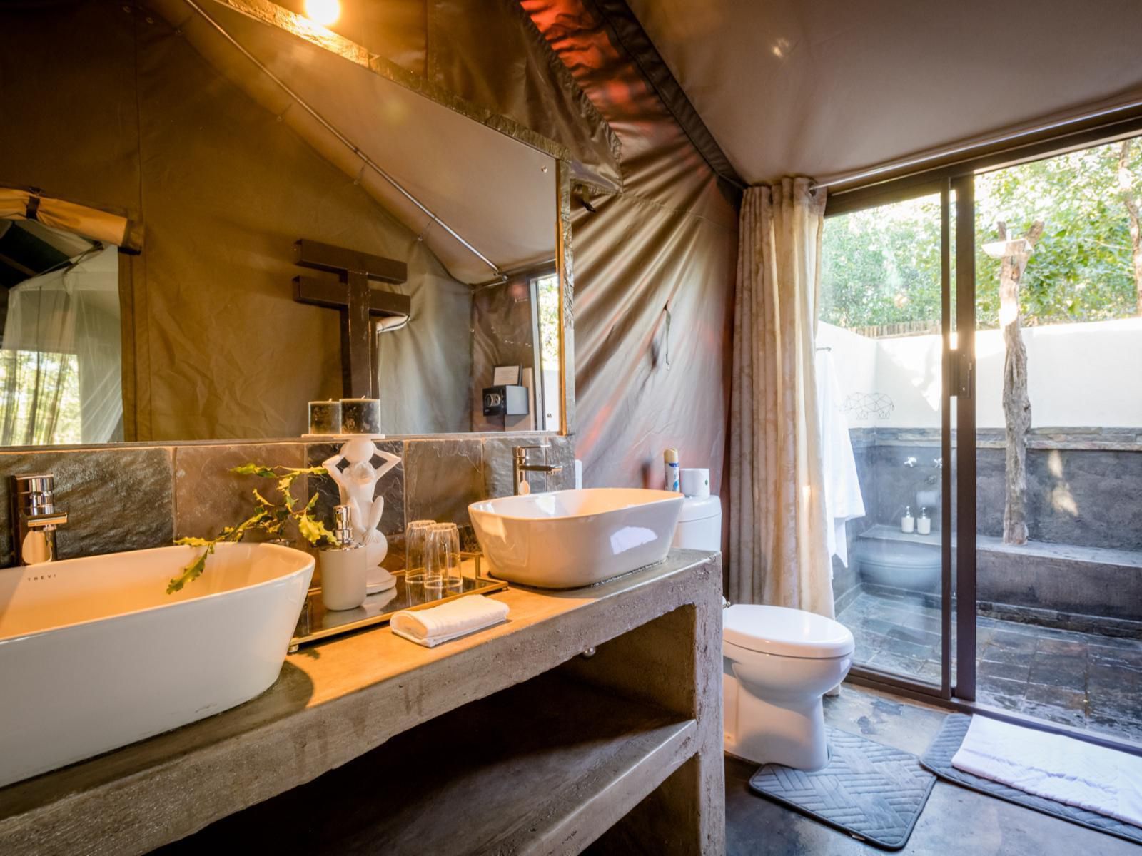 Umkumbe Bush Lodge Luxury Tented Camp Malamala Game Reserve Mpumalanga South Africa Bathroom