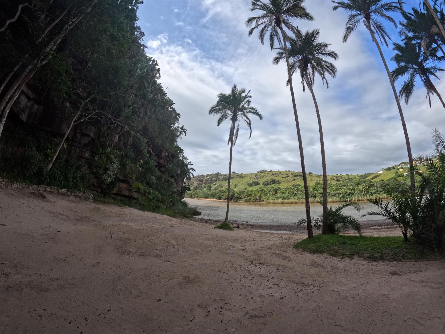 Umtamvuna River Lodge Rennies Beach Port Edward Kwazulu Natal South Africa Beach, Nature, Sand, Island, Palm Tree, Plant, Wood, River, Waters