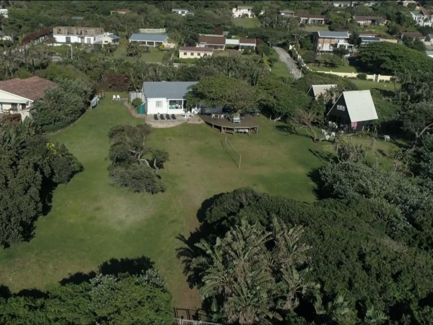 Umzumbe Surf House Umzumbe Hibberdene Kwazulu Natal South Africa House, Building, Architecture, Palm Tree, Plant, Nature, Wood, Aerial Photography