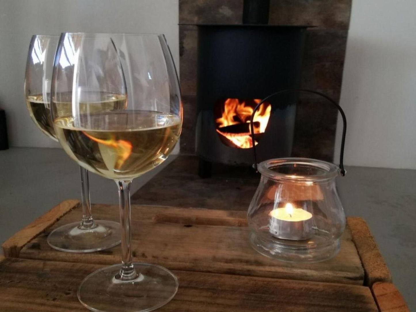 Under Oak Cottage Wolseley Western Cape South Africa Fire, Nature, Glass, Drinking Accessoire, Drink, Wine, Wine Glass