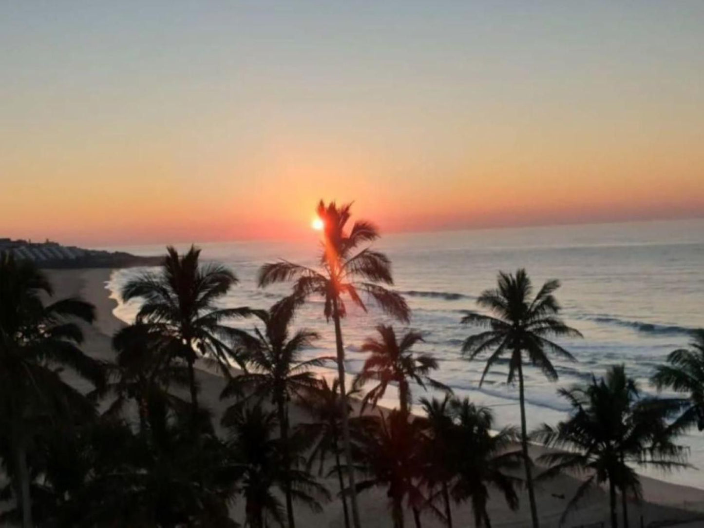 Unit 601 Seabrooks Margate Beach Margate Kwazulu Natal South Africa Beach, Nature, Sand, Palm Tree, Plant, Wood, Sunset, Sky