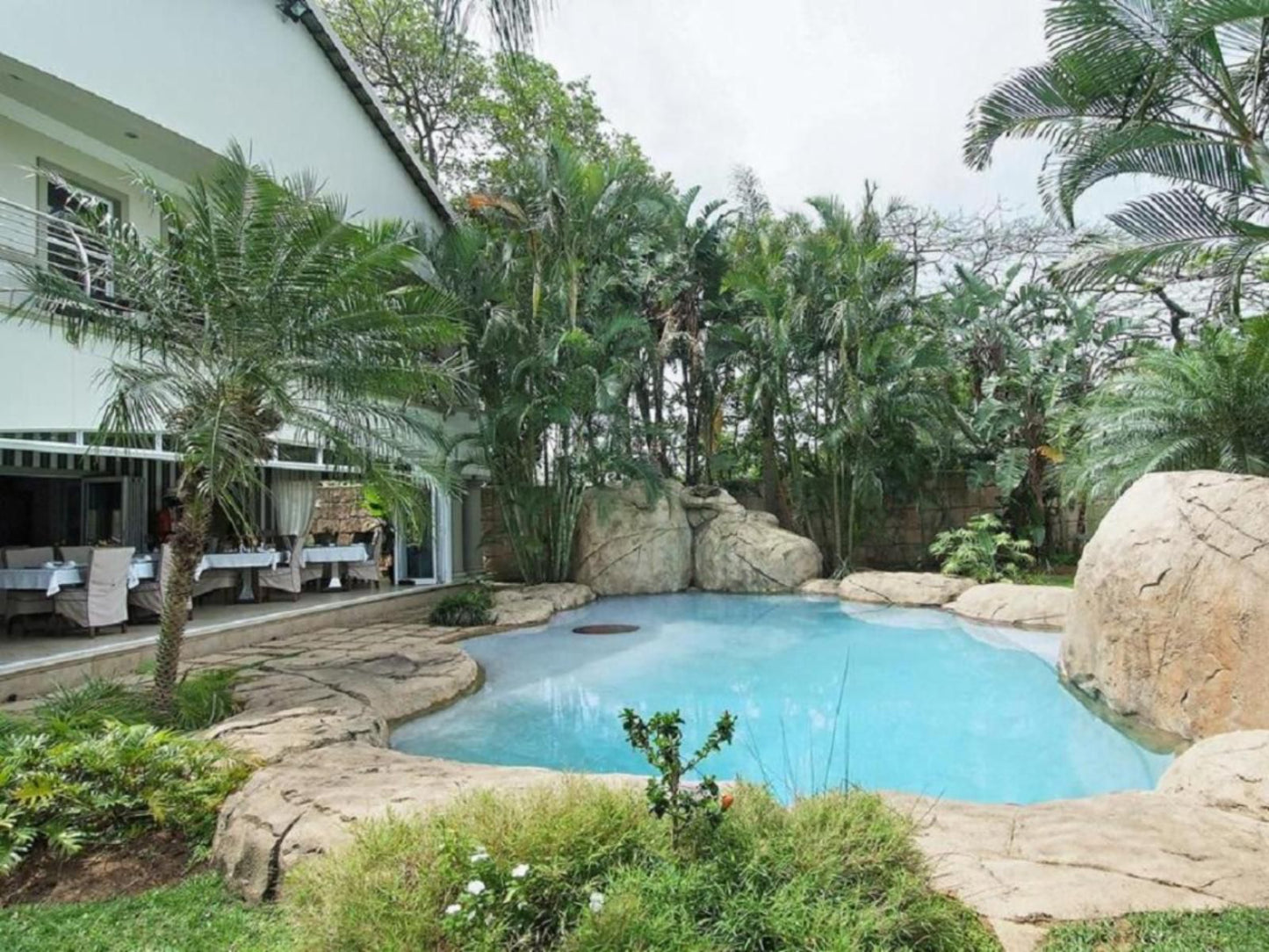 Ushaka Manor Guest House Umhlanga Rocks Umhlanga Kwazulu Natal South Africa Palm Tree, Plant, Nature, Wood, Garden, Swimming Pool