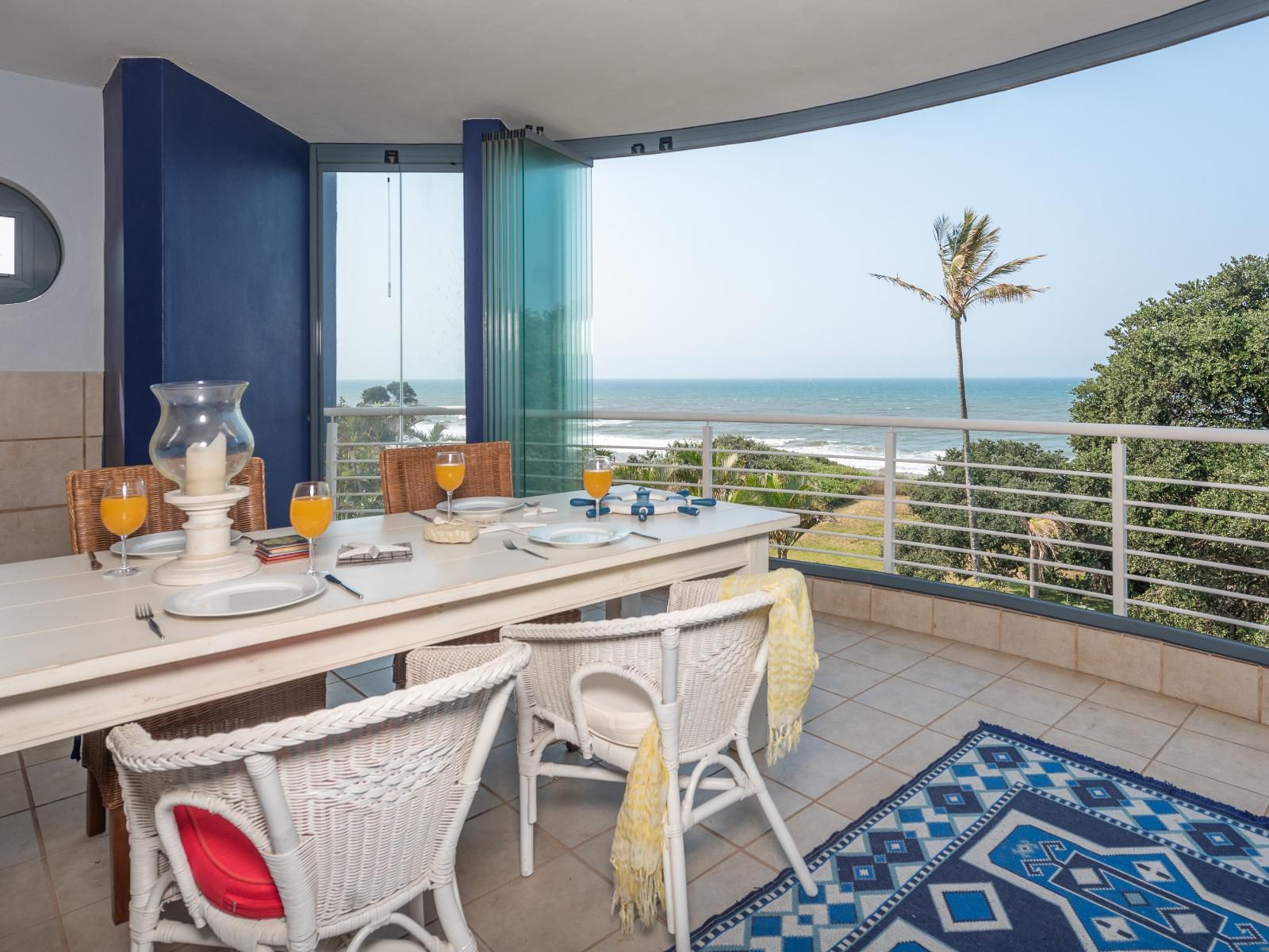 Uvongo Holidays, Indigo Bay 24 - Margate North Beach, Balcony, Architecture, Beach, Nature, Sand, Palm Tree, Plant, Wood