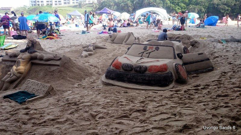 Uvongo Sands 6 Uvongo Beach Margate Kwazulu Natal South Africa Beach, Nature, Sand, Tent, Architecture, Sand Texture, Texture, Vehicle