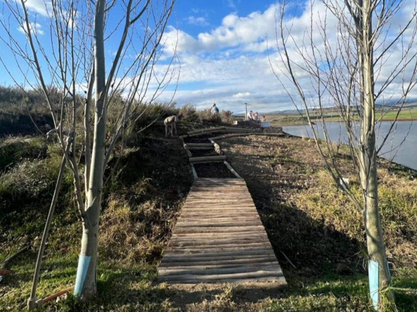 Vadersgawe Farm Camp, Bridge, Architecture, Leading Lines