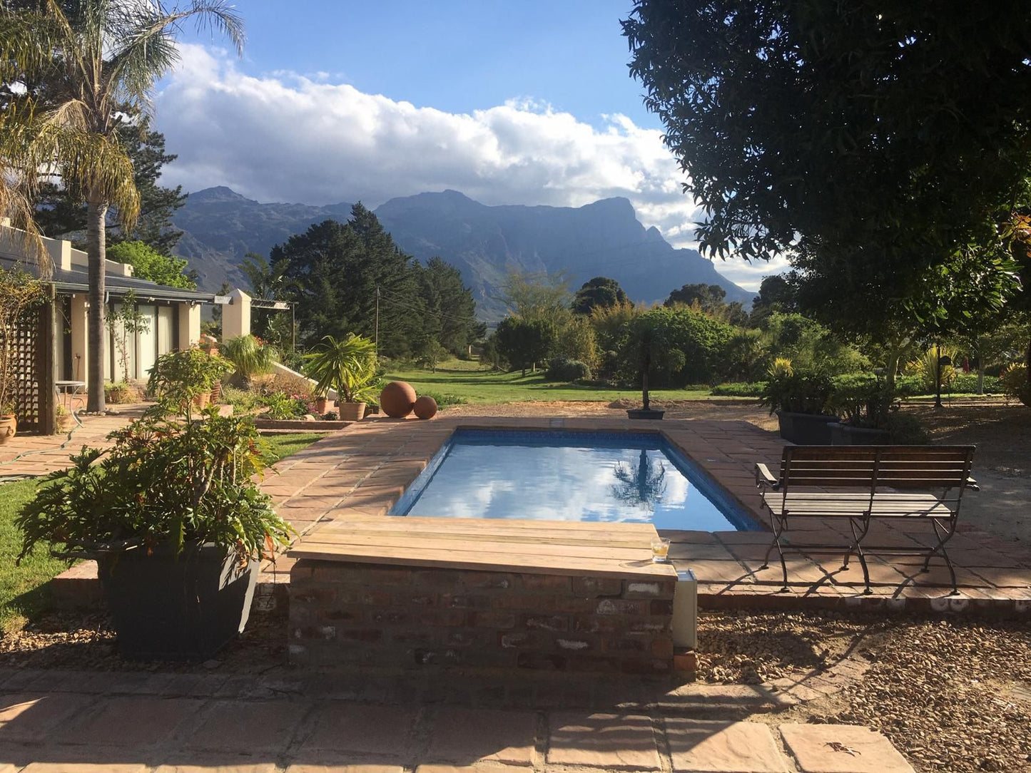 Val D Or Estate Franschhoek Western Cape South Africa Mountain, Nature, Swimming Pool