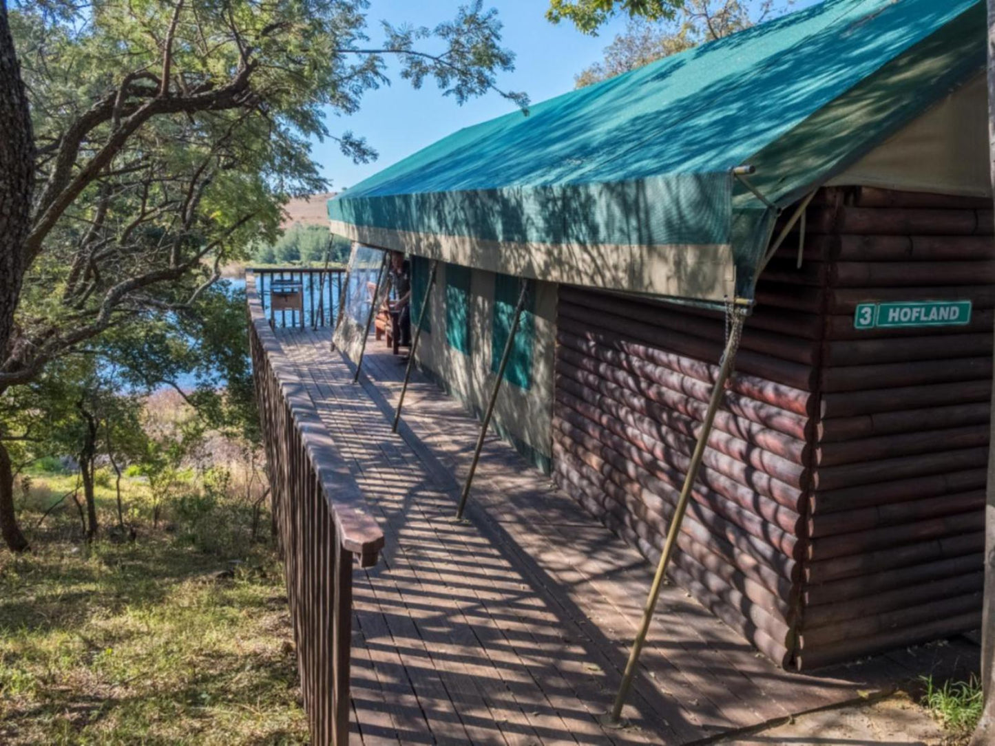 Honeymoon Tented Chalet 2-sleeper @ Valley Of The Rainbow Estate