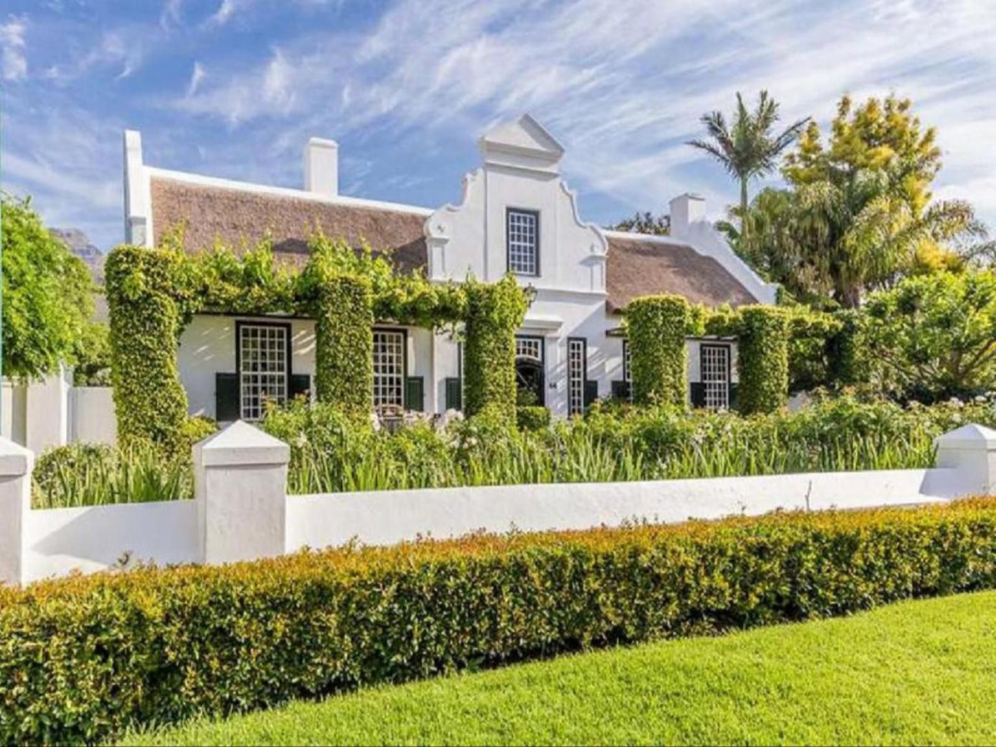 Van Der Stel Manor Mostertsdrift Stellenbosch Western Cape South Africa Complementary Colors, House, Building, Architecture, Palm Tree, Plant, Nature, Wood, Garden