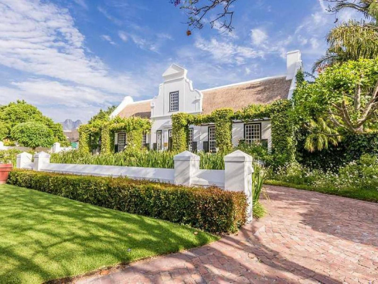 Van Der Stel Manor Mostertsdrift Stellenbosch Western Cape South Africa Complementary Colors, House, Building, Architecture, Palm Tree, Plant, Nature, Wood, Garden