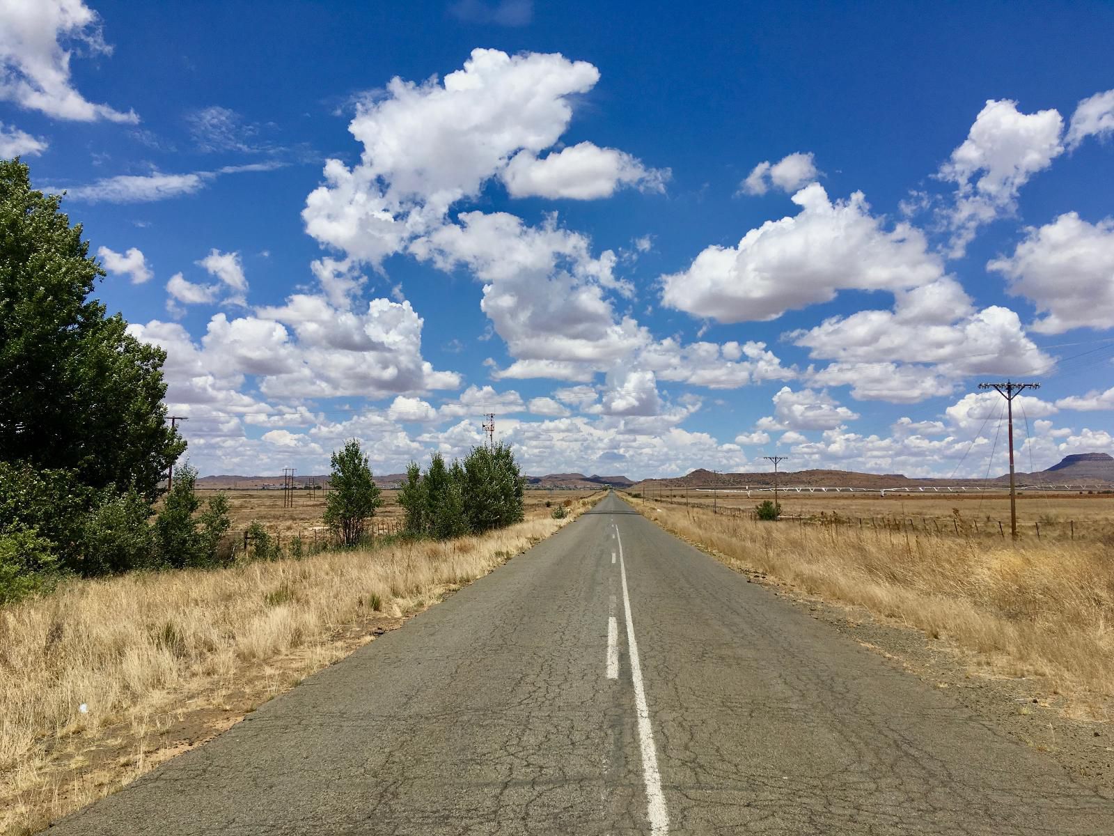 Van Zylsvlei Colesberg Northern Cape South Africa Complementary Colors, Leading Lines, Lowland, Nature, Street
