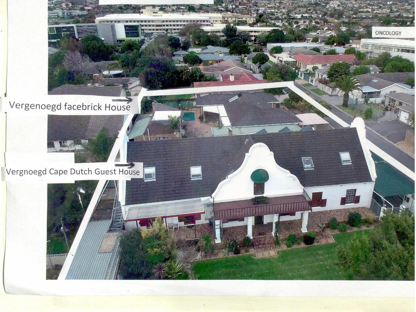 Vergenoegd Guest House Panorama Cape Town Western Cape South Africa House, Building, Architecture, Sign, Window, Aerial Photography