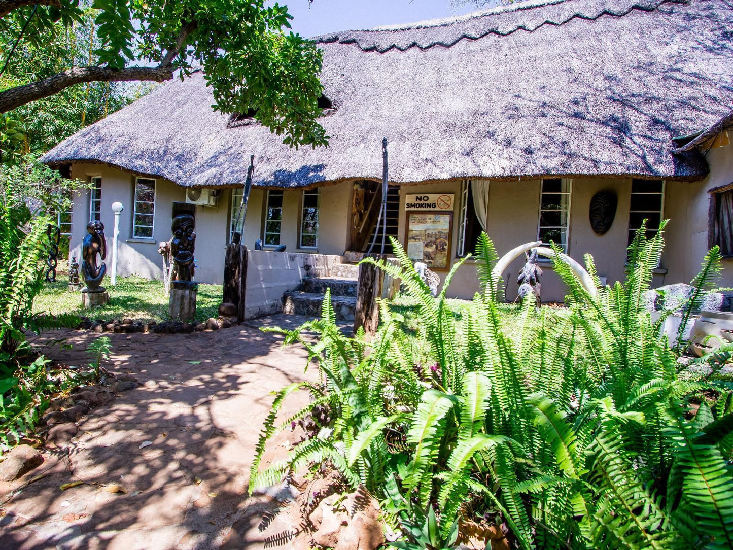 Victoria Falls Backpackers Lodge, Elephant Dorm, House, Building, Architecture