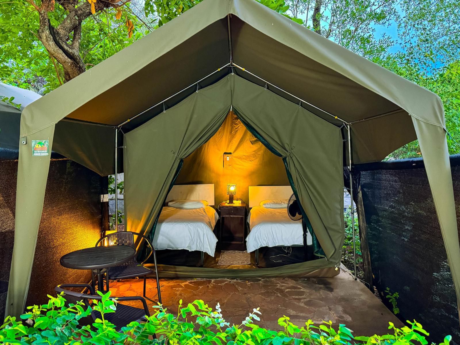 Victoria Falls Backpackers Lodge, Elephant Dorm, Tent, Architecture