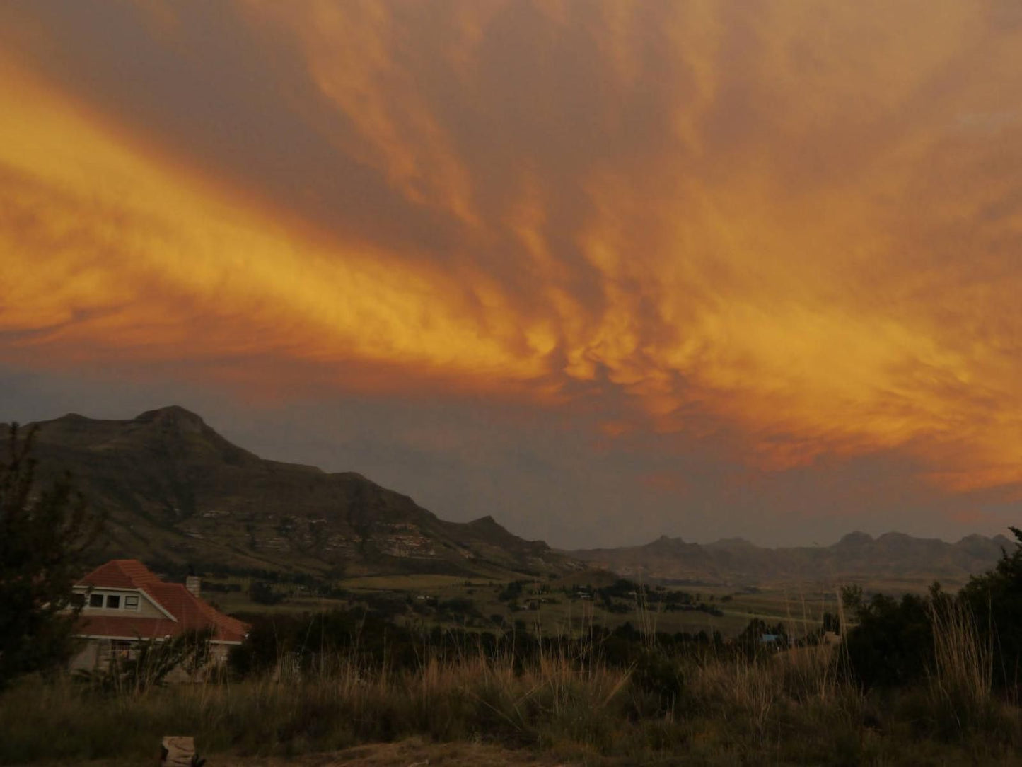 Views In Clarens Clarens Free State South Africa Sepia Tones, Sky, Nature