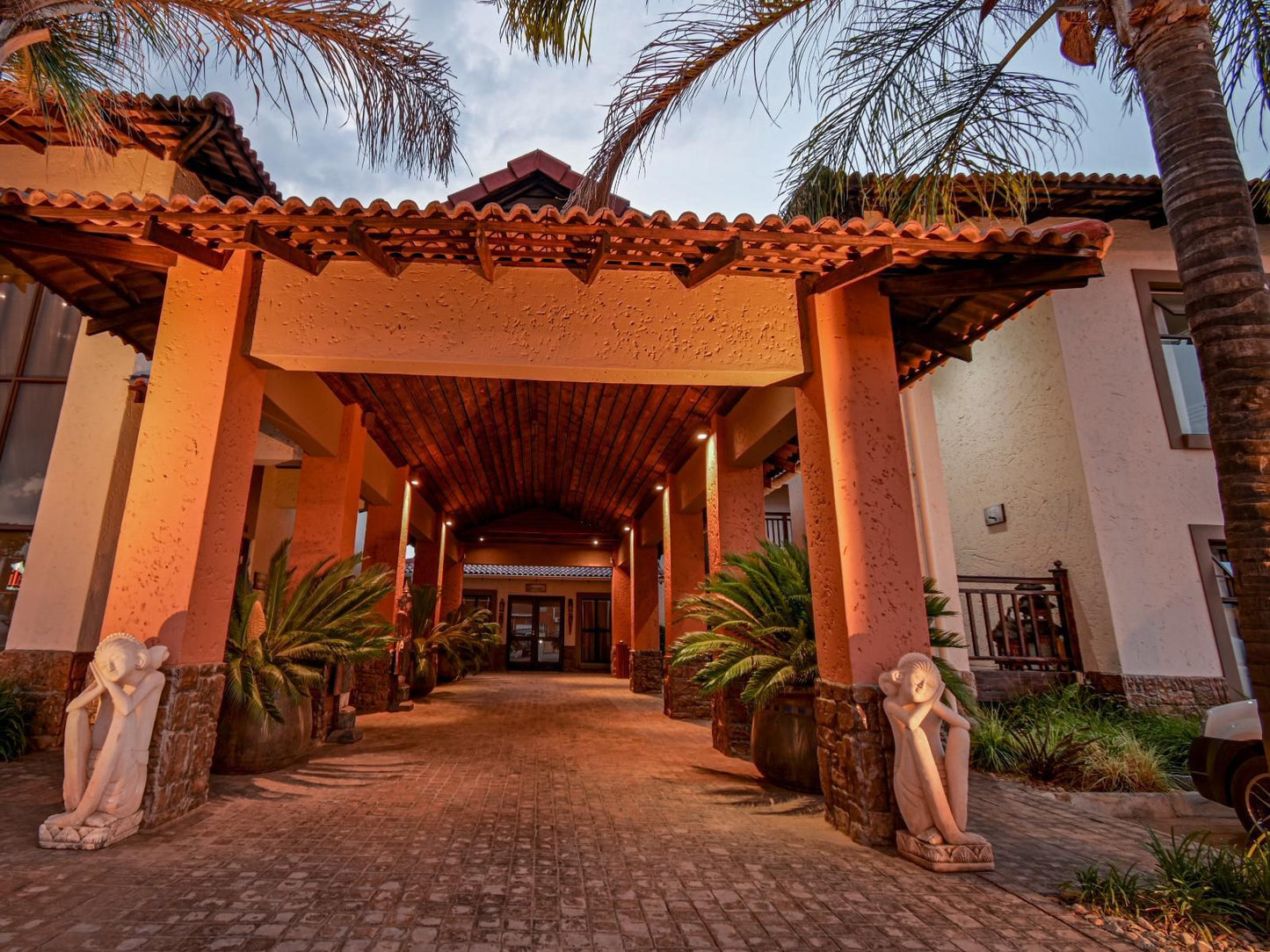 Villa Bali Luxury Guest House Brandwag Bloemfontein Free State South Africa House, Building, Architecture, Palm Tree, Plant, Nature, Wood