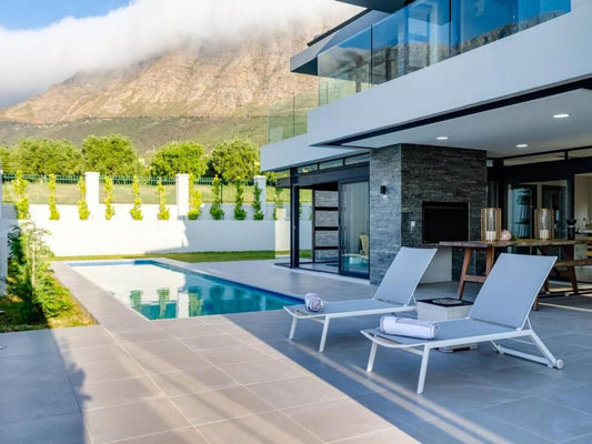 Villa De Luxe Franschhoek Western Cape South Africa Complementary Colors, House, Building, Architecture, Mountain, Nature, Swimming Pool