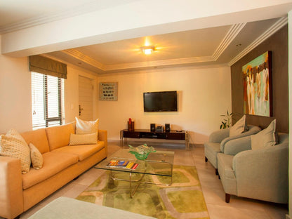 Villa Moyal, One Bedroom Executive Apartment 2, Sepia Tones, Living Room