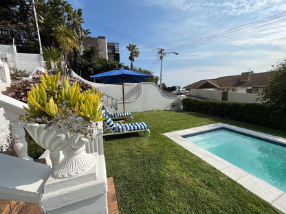 Villa On Camps Bay Drive Camps Bay Cape Town Western Cape South Africa Complementary Colors, House, Building, Architecture, Palm Tree, Plant, Nature, Wood, Garden, Swimming Pool