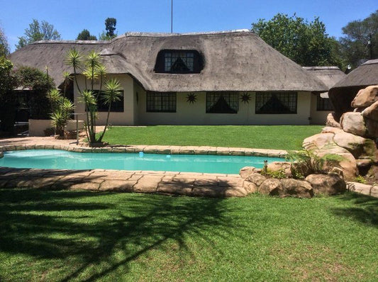 Villa Schreiner Guest House Jukskei Park Johannesburg Gauteng South Africa House, Building, Architecture, Palm Tree, Plant, Nature, Wood, Swimming Pool