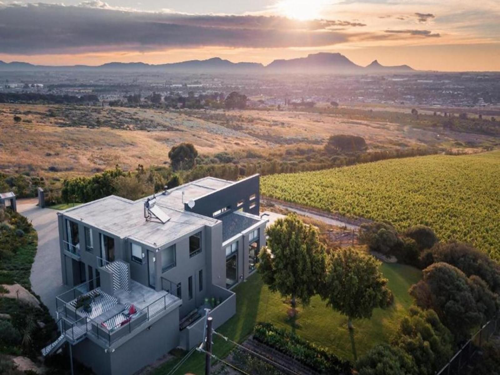 Villa Zevenbosch Kuils River Cape Town Western Cape South Africa House, Building, Architecture, Aerial Photography
