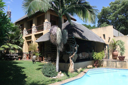 Villa D Anre Muckleneuk Pretoria Tshwane Gauteng South Africa House, Building, Architecture, Palm Tree, Plant, Nature, Wood, Swimming Pool