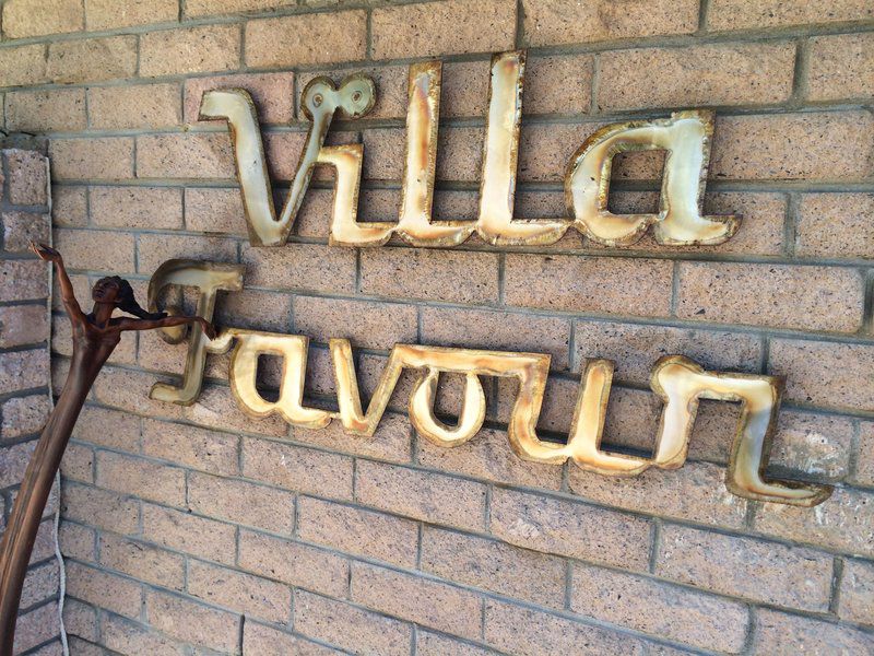 Villa Favour Gordons Bay Western Cape South Africa Sign