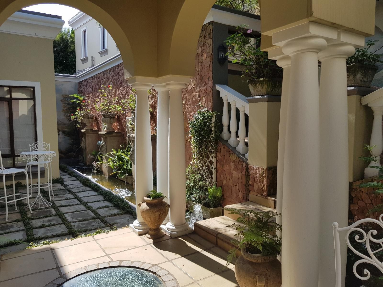 Villa Lugano Guesthouse Mulbarton Johannesburg South Gauteng South Africa Balcony, Architecture, House, Building, Garden, Nature, Plant