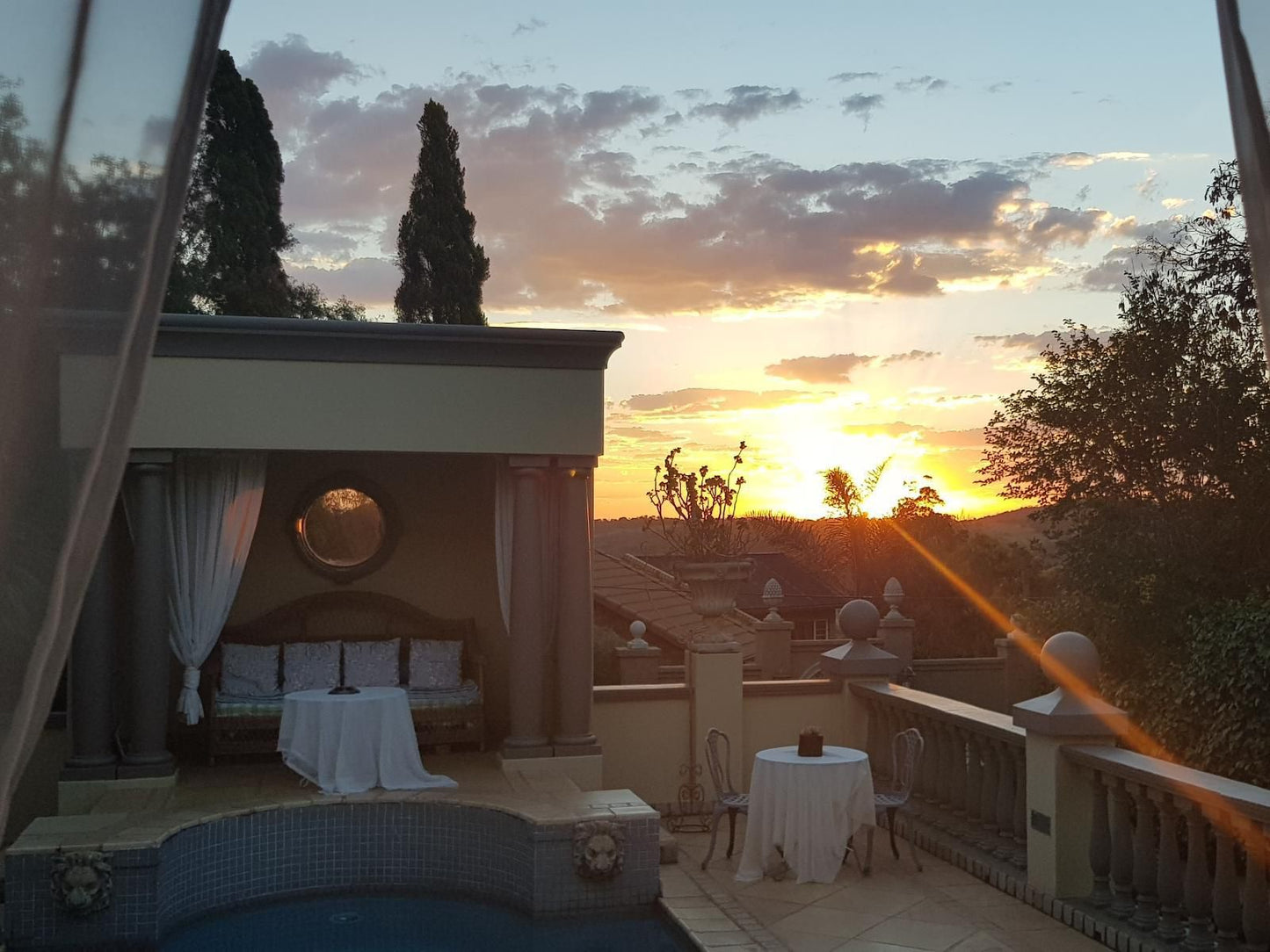 Villa Lugano Guesthouse Mulbarton Johannesburg South Gauteng South Africa Sunset, Nature, Sky