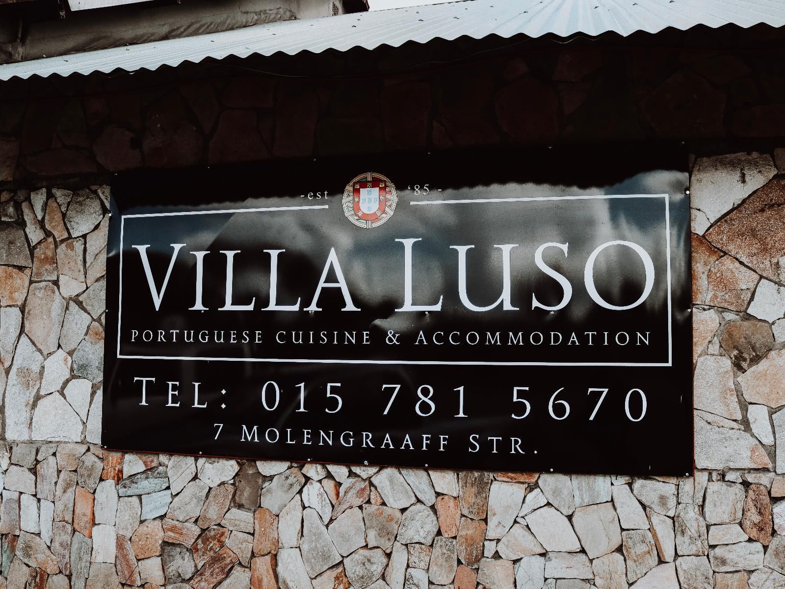 Villa Luso Phalaborwa Limpopo Province South Africa Sign, Window, Architecture