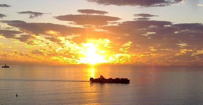 Villa St Leon Bantry Bay Cape Town Western Cape South Africa Beach, Nature, Sand, Sky, Ocean, Waters, Sunset