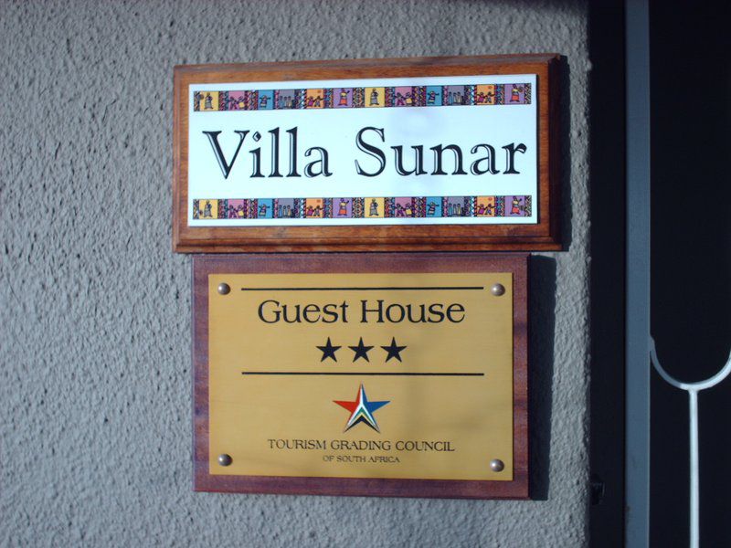 Villa Sunar Guesthouse Goodwood Cape Town Western Cape South Africa Sign, Window, Architecture