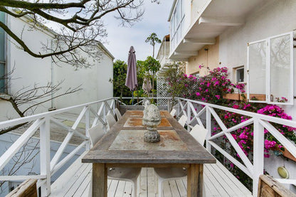 Vintage Victorian Home With Raised Deck Green Point Cape Town Western Cape South Africa Balcony, Architecture, House, Building, Palm Tree, Plant, Nature, Wood, Garden