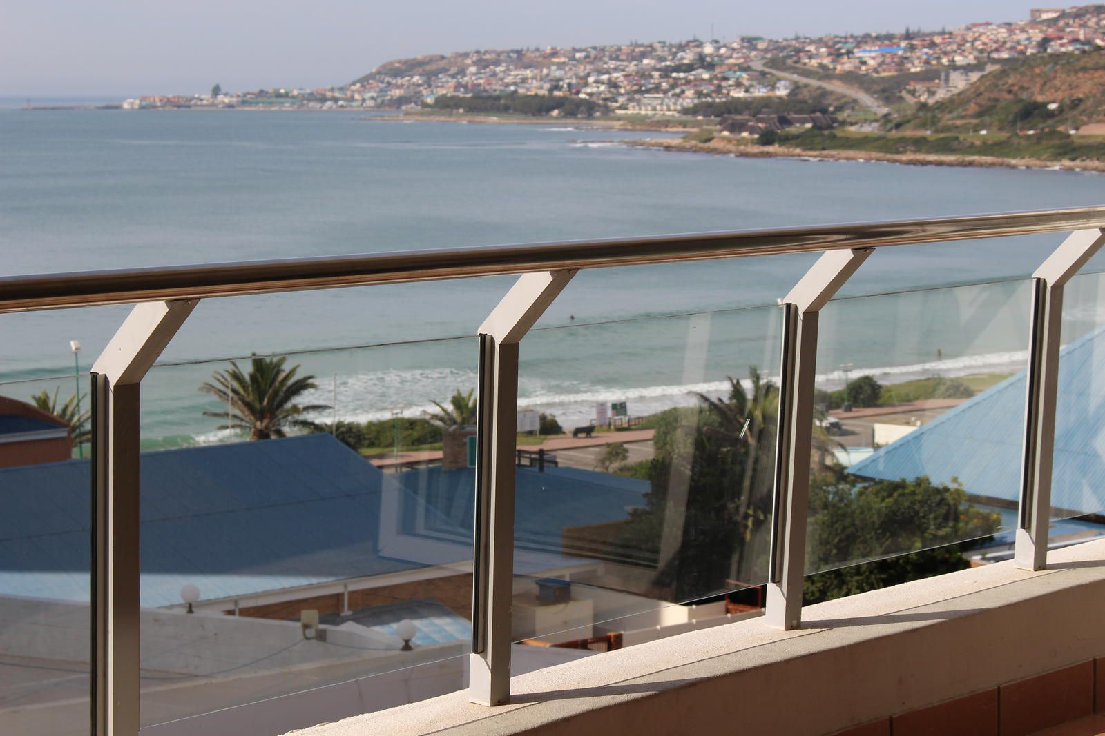 Vista Bonita Apartments Diaz Beach Mossel Bay Western Cape South Africa Balcony, Architecture, Beach, Nature, Sand, Palm Tree, Plant, Wood