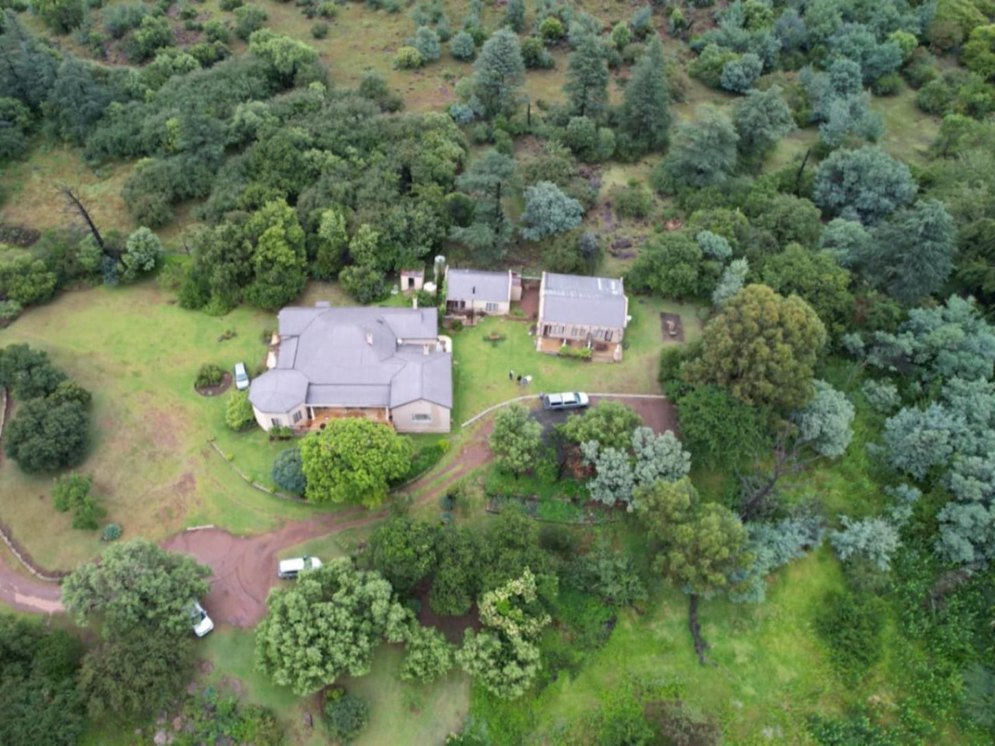 Vultures Lodge Zastron Free State South Africa Aerial Photography