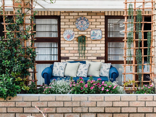 Wagtails Guest House Summerstrand Port Elizabeth Eastern Cape South Africa House, Building, Architecture, Brick Texture, Texture, Garden, Nature, Plant, Living Room