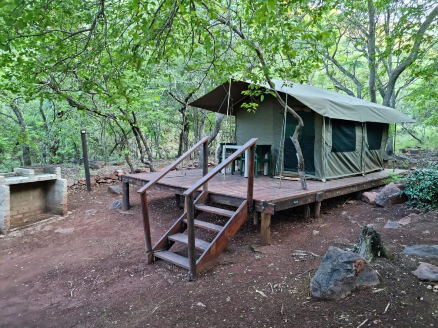 Waterfall Safari Lodge Kranspoort Mpumalanga South Africa Cabin, Building, Architecture, Forest, Nature, Plant, Tree, Wood