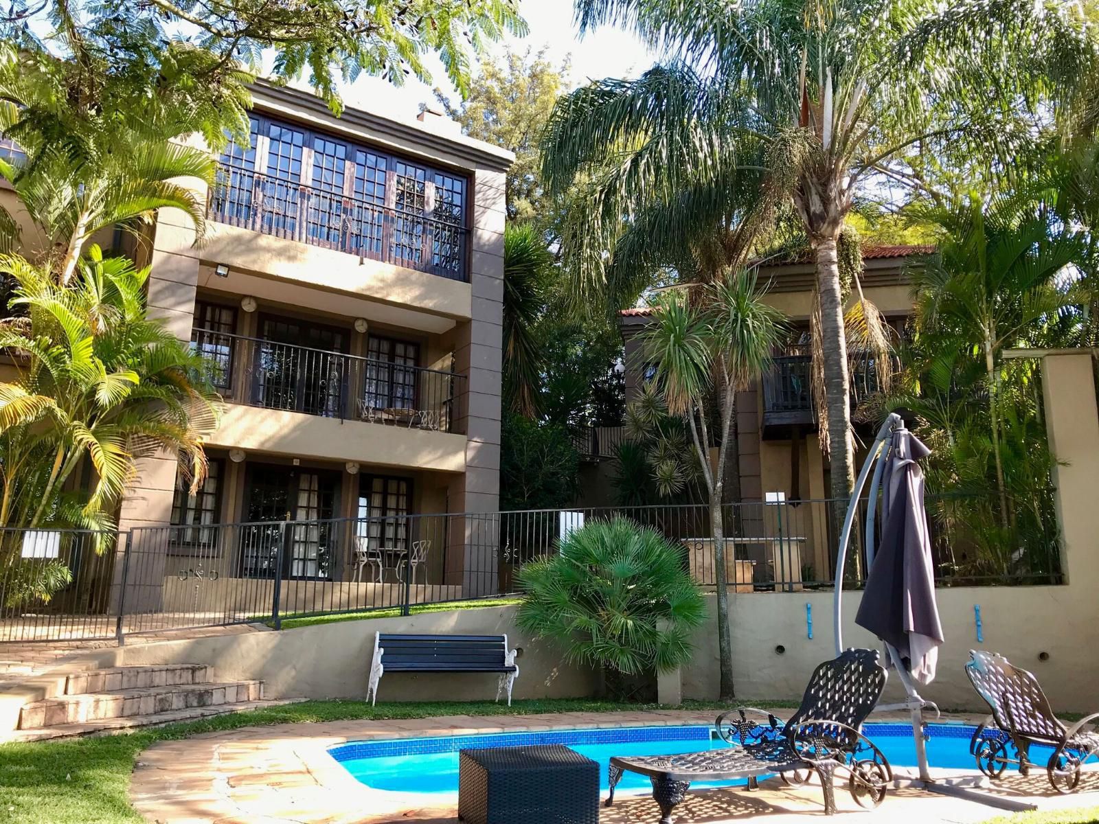 Waterfalls Boutique Hotel Waterkloof Pretoria Tshwane Gauteng South Africa House, Building, Architecture, Palm Tree, Plant, Nature, Wood, Swimming Pool