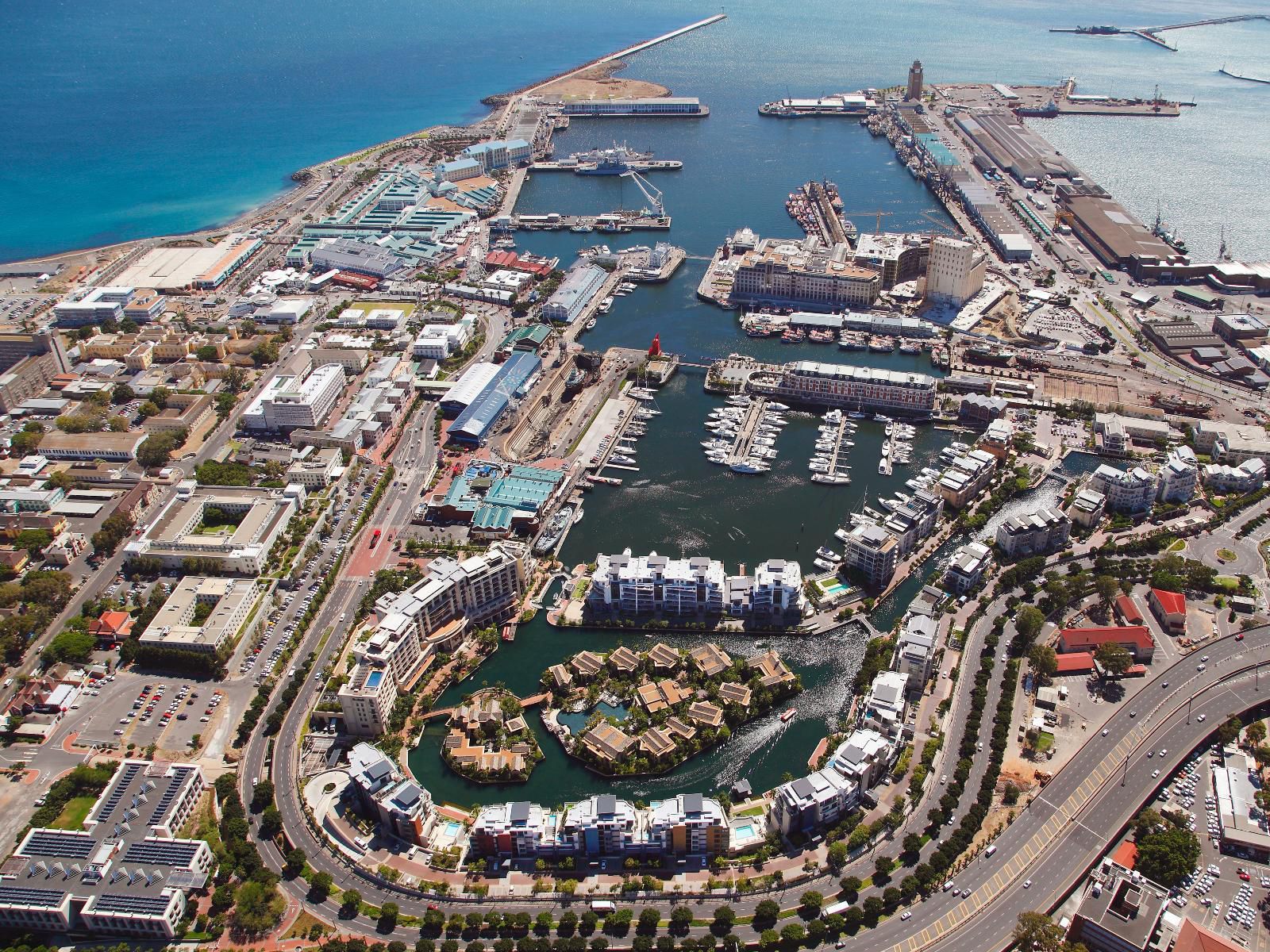 Waterfront Village, Beach, Nature, Sand, Harbor, Waters, City, Aerial Photography, Architecture, Building