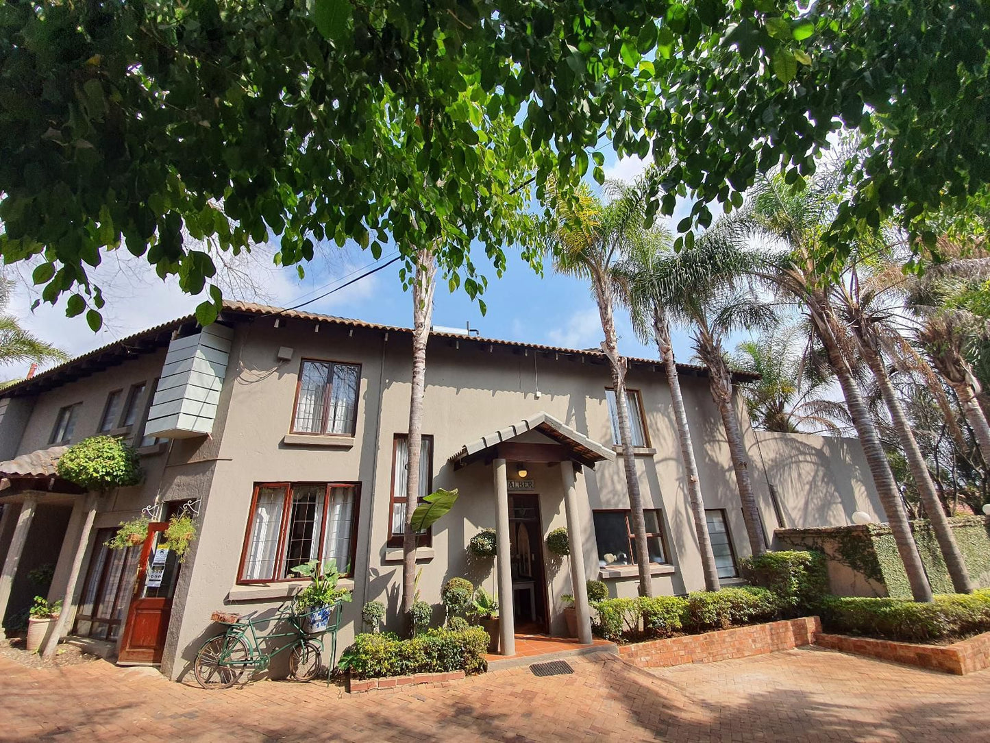 Waterhouse Guest Lodge Indus Street Waterkloof Ridge Pretoria Tshwane Gauteng South Africa House, Building, Architecture, Palm Tree, Plant, Nature, Wood