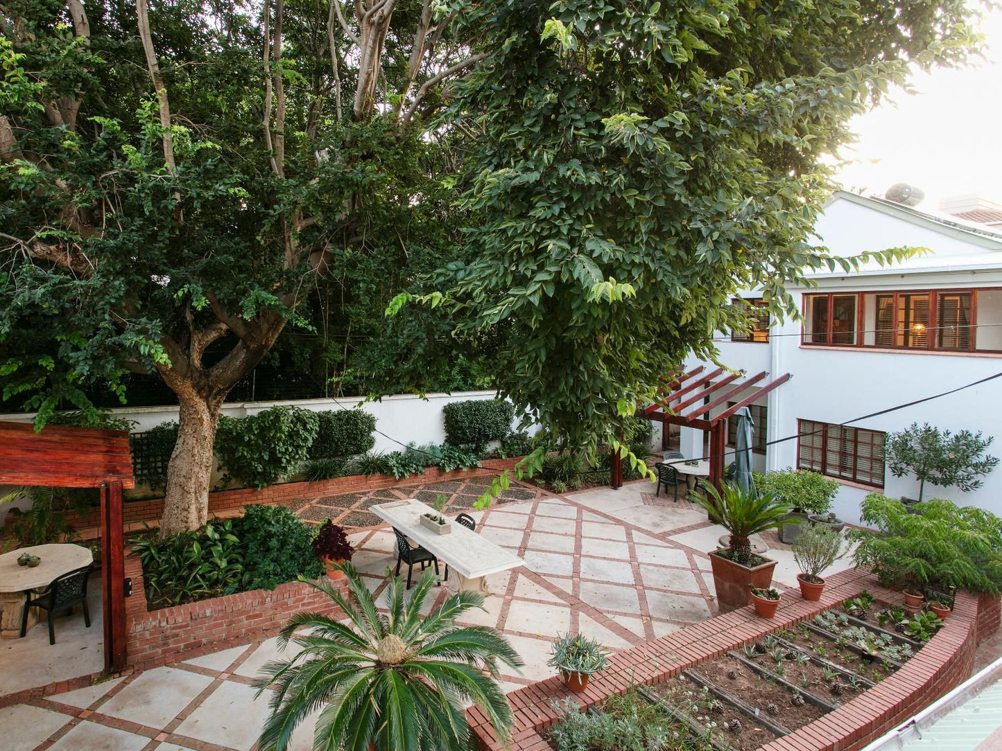 Waterkloof Apartments, House, Building, Architecture, Palm Tree, Plant, Nature, Wood, Garden