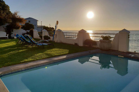 Westbank Private Beachfront Villa Gordons Bay Western Cape South Africa Beach, Nature, Sand, Palm Tree, Plant, Wood, Sunset, Sky, Swimming Pool