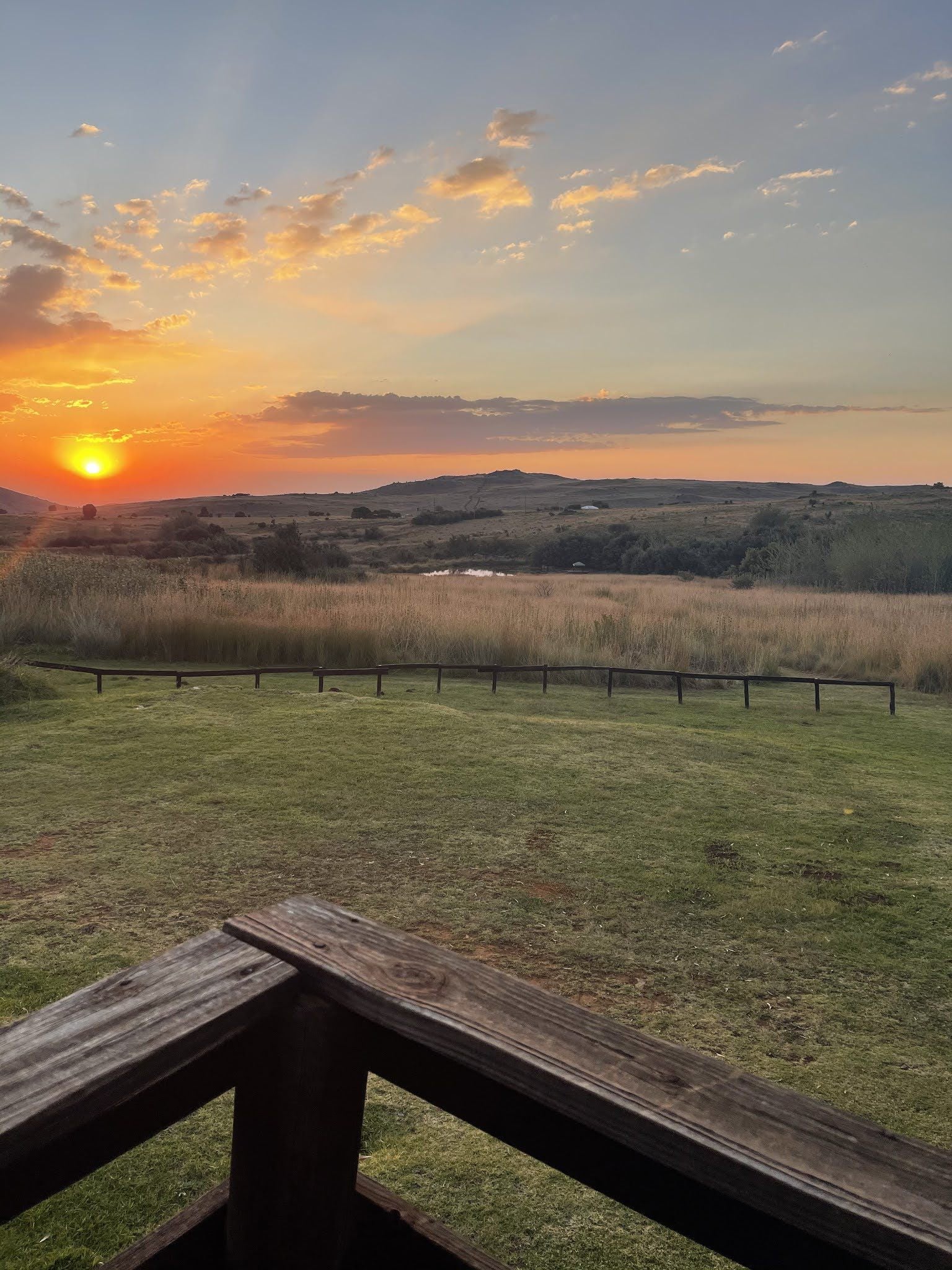 Wetlands Country Lodge Dullstroom Mpumalanga South Africa Nature, Sunset, Sky