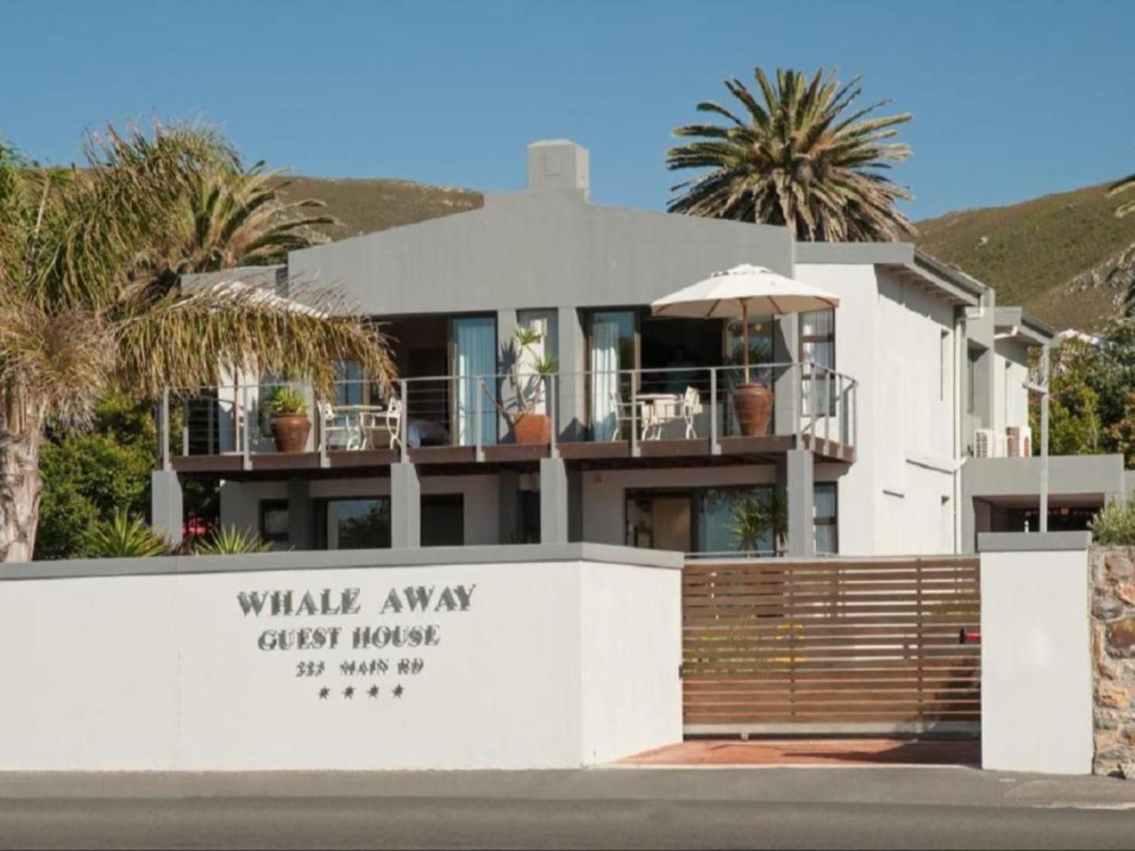 Whale Away Guest House Hermanus Western Cape South Africa House, Building, Architecture, Palm Tree, Plant, Nature, Wood, Sign, Text