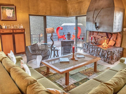 White Lion Lodge On The Sanbona Wildlife Reserve, Fire, Nature, Living Room