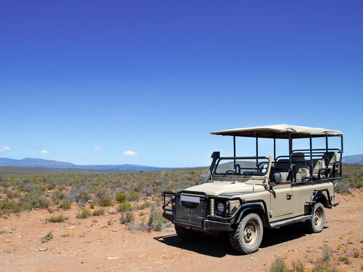 White Lion Lodge Sanbona Wildlife Reserve Western Cape South Africa Complementary Colors, Desert, Nature, Sand, Vehicle, Truck