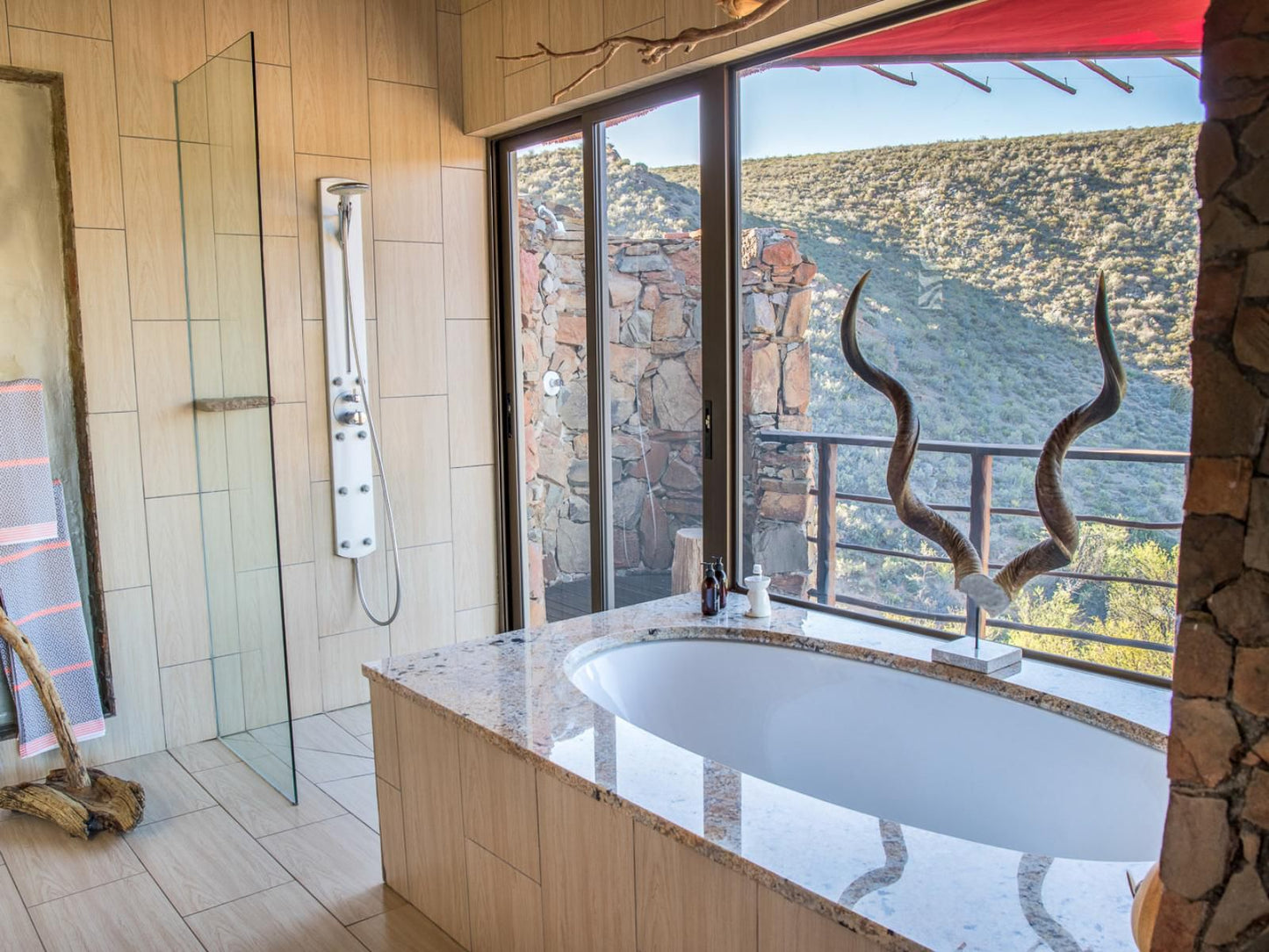 White Lion Lodge Sanbona Wildlife Reserve Western Cape South Africa Complementary Colors, Bathroom