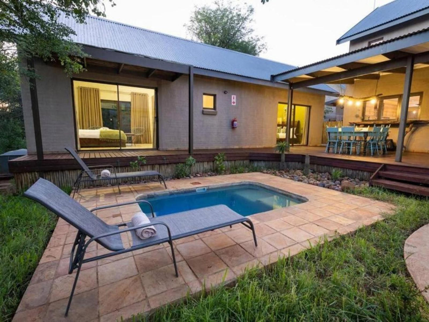 Wild Heart Safari Accommodation Hoedspruit Limpopo Province South Africa House, Building, Architecture, Garden, Nature, Plant, Swimming Pool