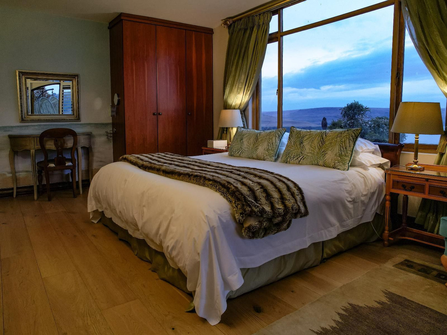 Wild Horses Lodge, Zebra Suite:  Double Room, Bedroom